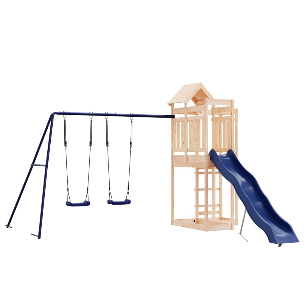 VidaXL Playhouse en bois de pin massif