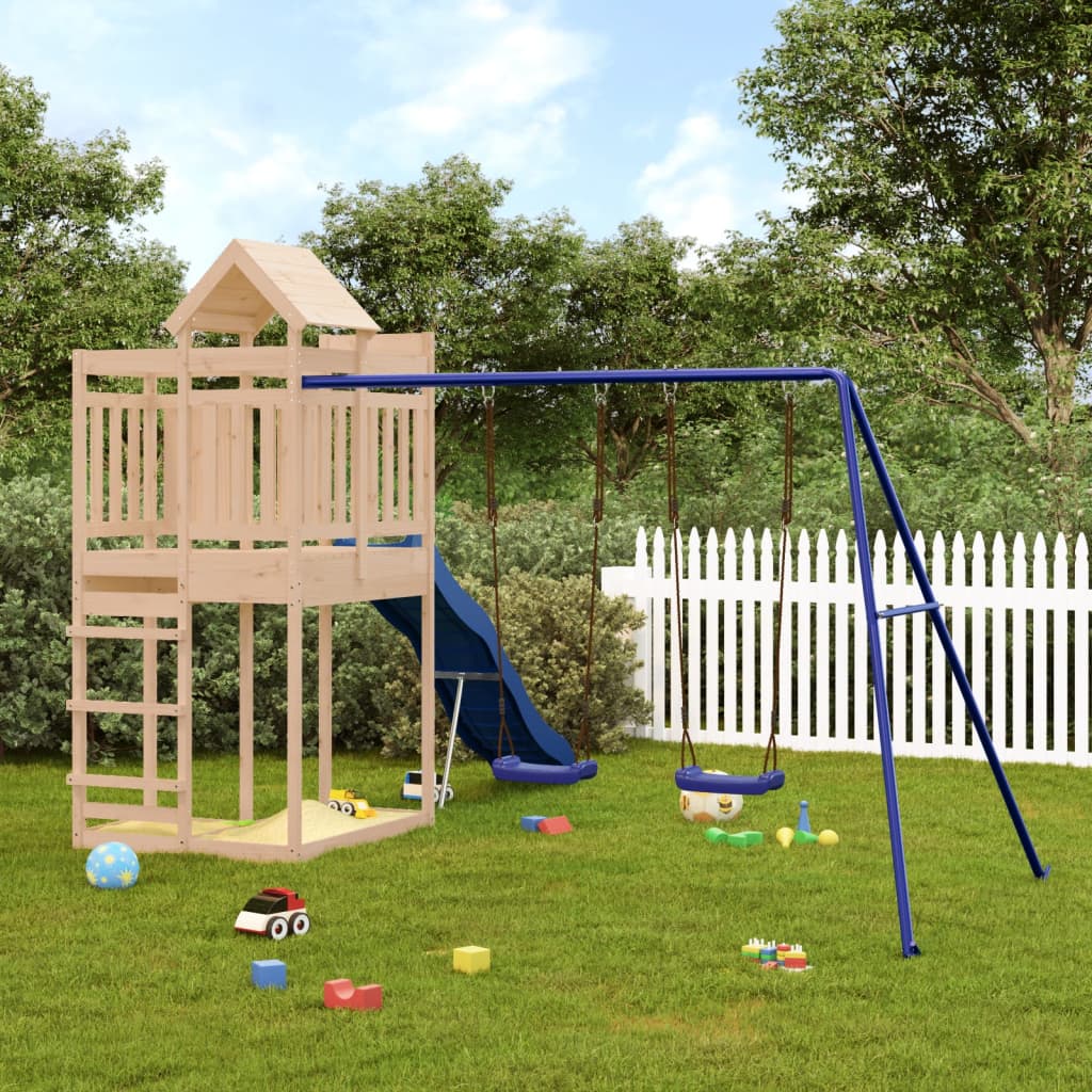 VidaXL Playhouse en bois de pin massif