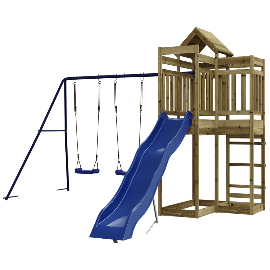 VidaXL Playhouse bois de pin imprégné