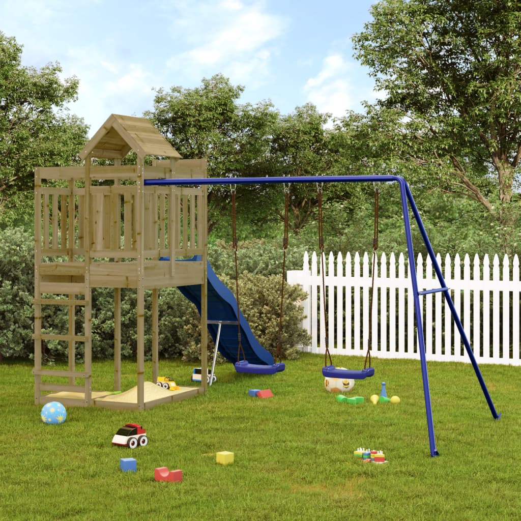 VidaXL Playhouse bois de pin imprégné