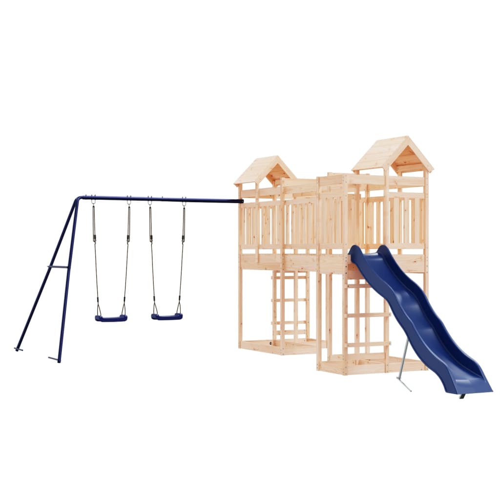 VidaXL Playhouse en bois de pin massif