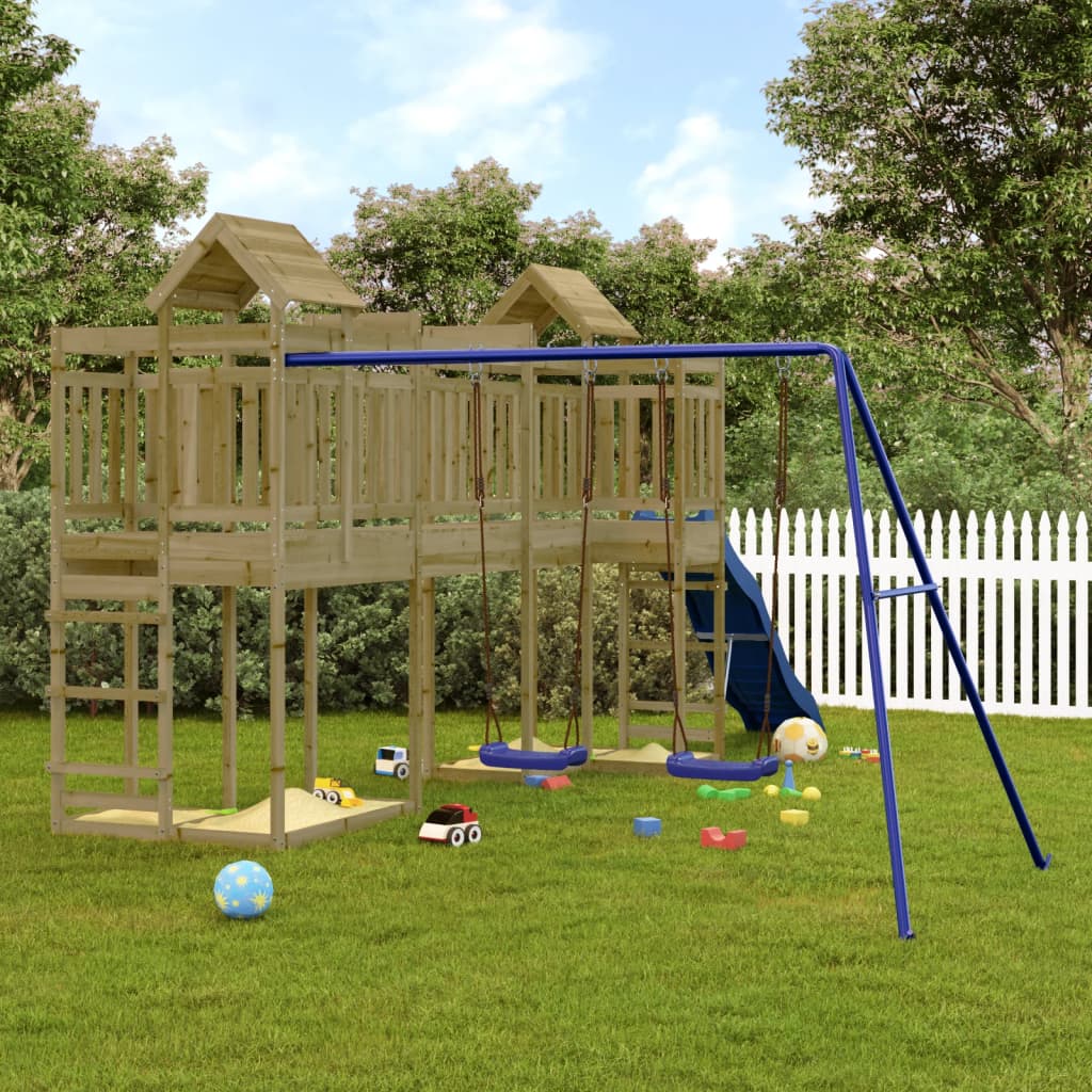 VidaXL Playhouse bois de pin imprégné