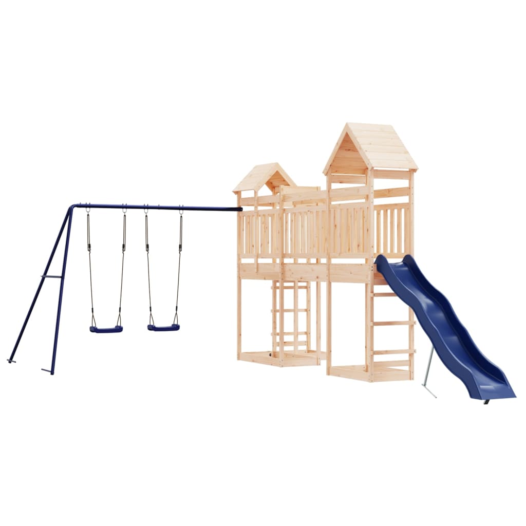 VidaXL Playhouse en bois de pin massif