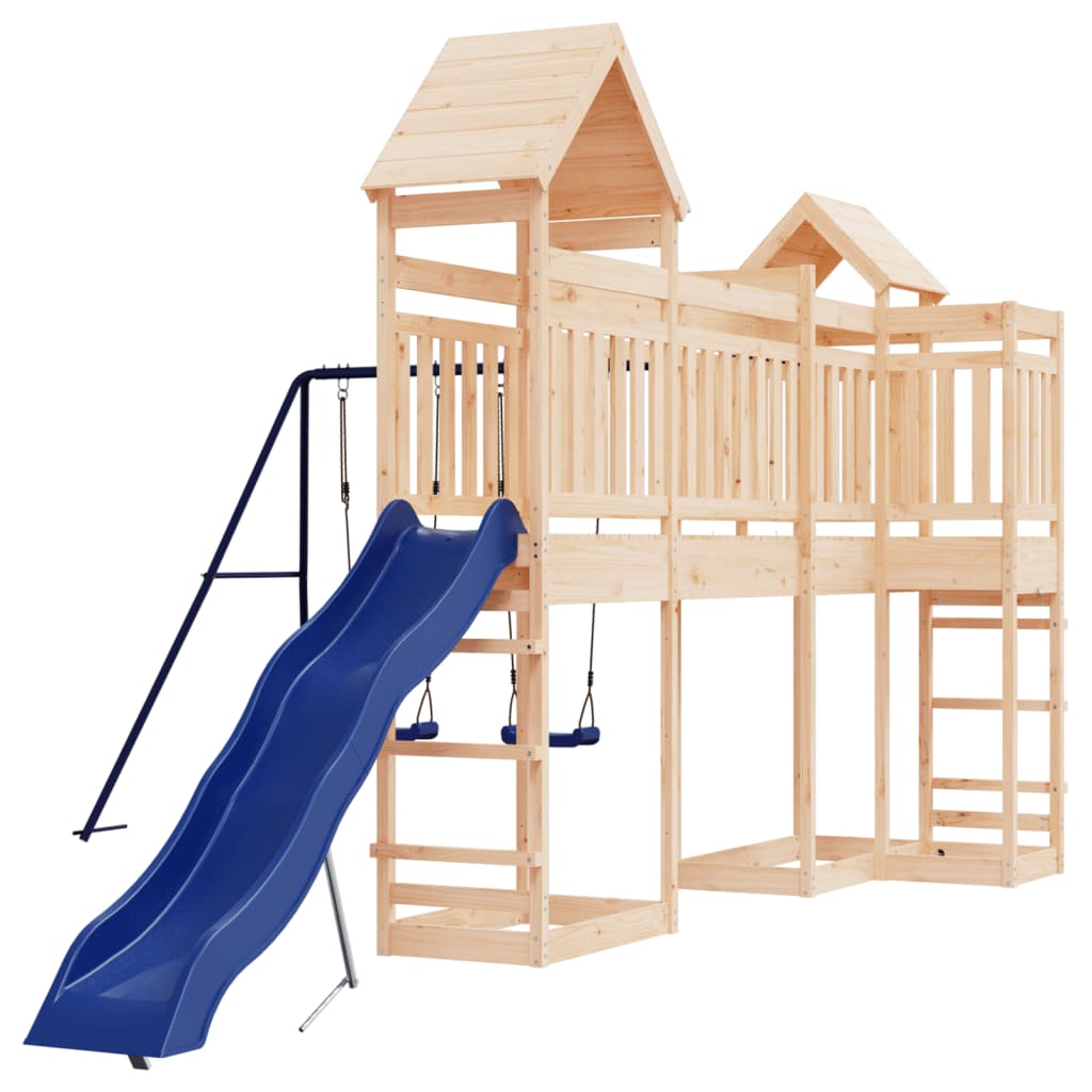 VidaXL Playhouse en bois de pin massif