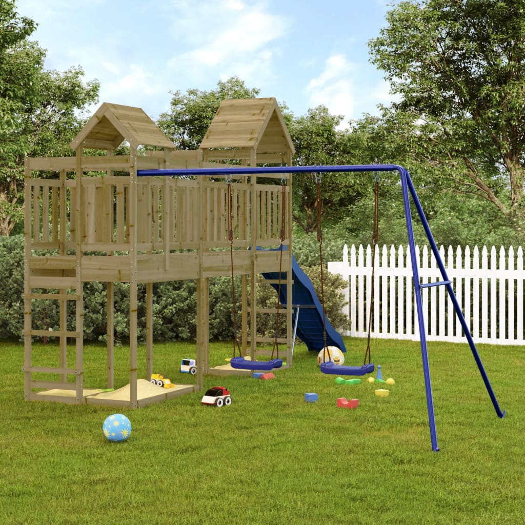 VidaXL Playhouse bois de pin imprégné