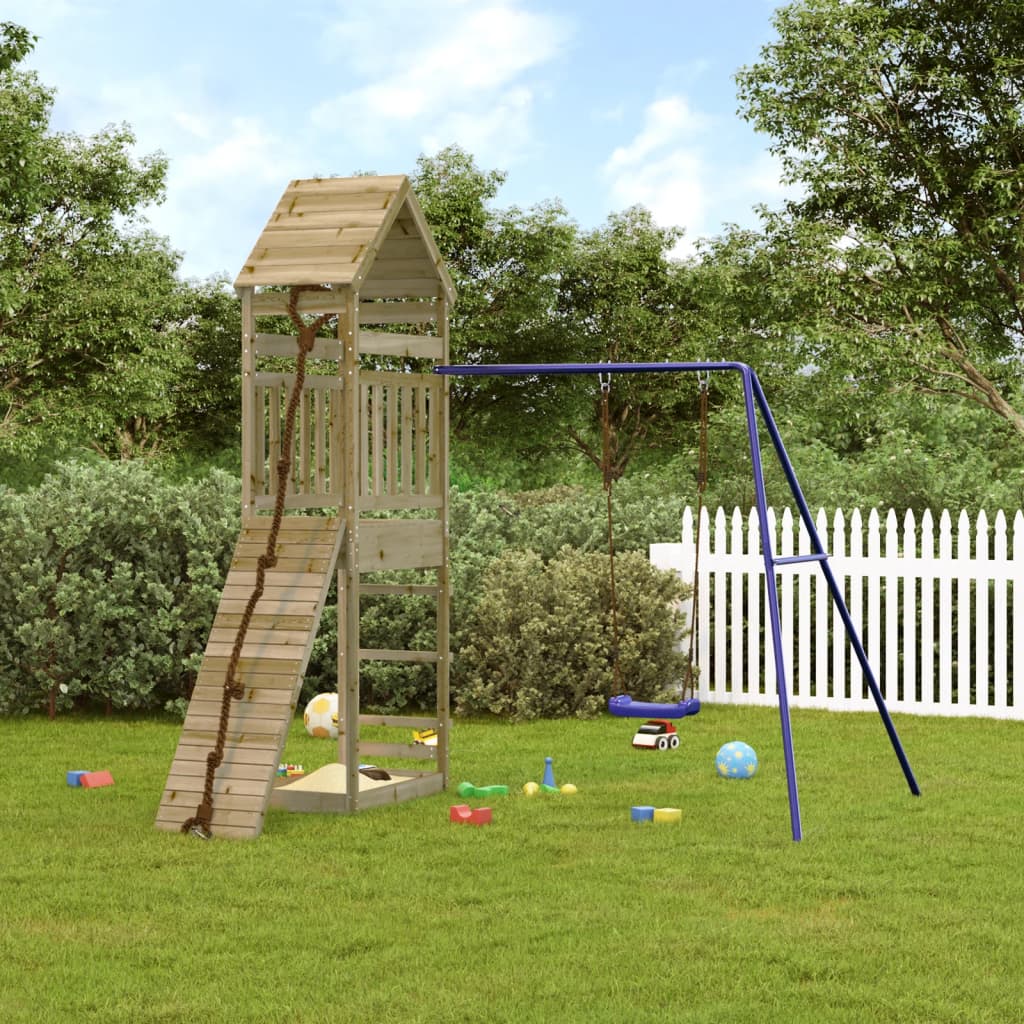 VidaXL Playhouse bois de pin imprégné