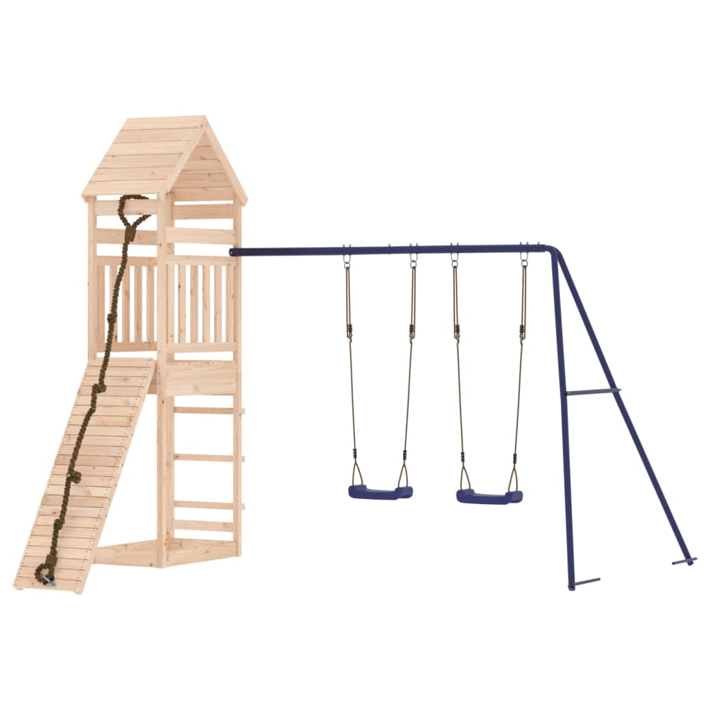 VidaXL Playhouse en bois de pin massif