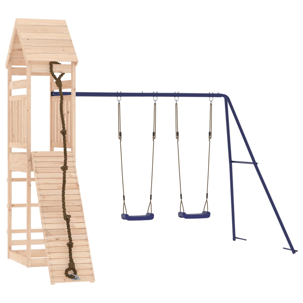 VidaXL Playhouse en bois de pin massif