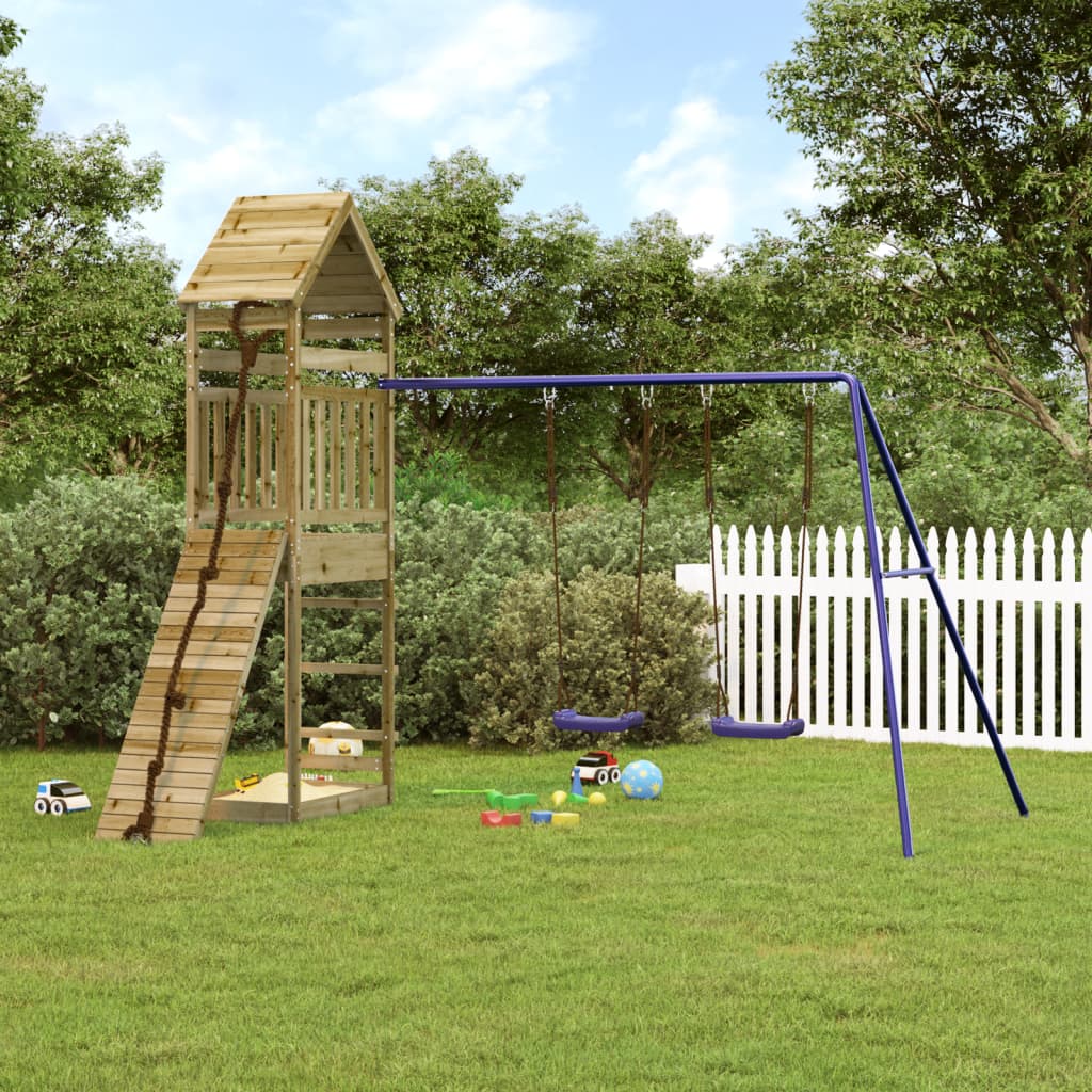 VidaXL Playhouse bois de pin imprégné