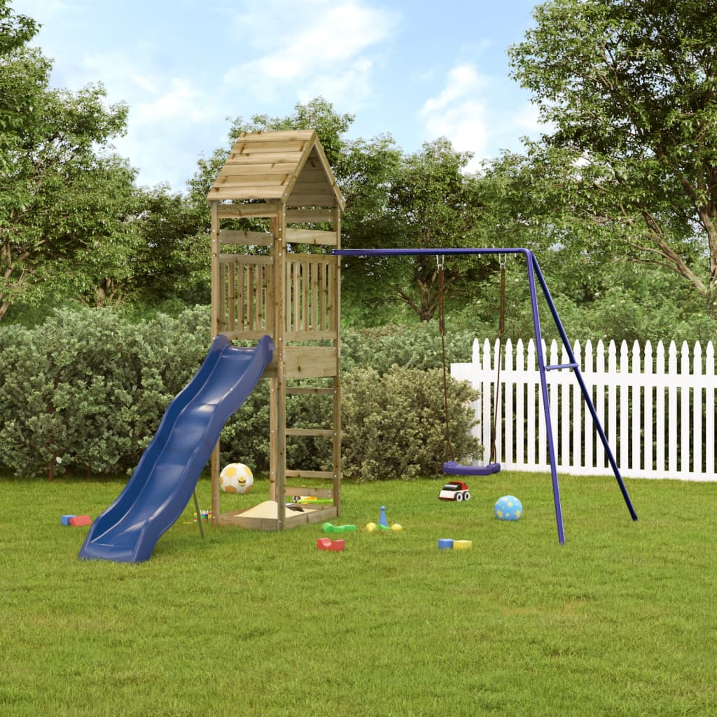 VidaXL Playhouse bois de pin imprégné