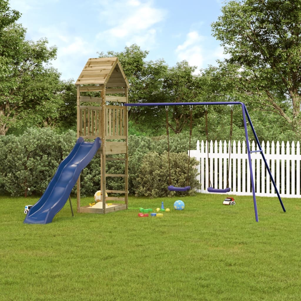 VidaXL Playhouse bois de pin imprégné