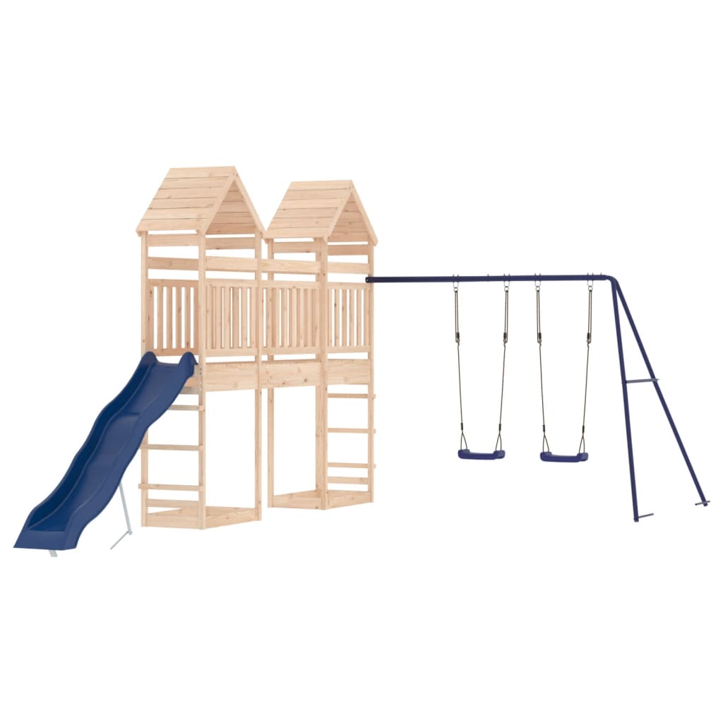 VidaXL Playhouse en bois de pin massif