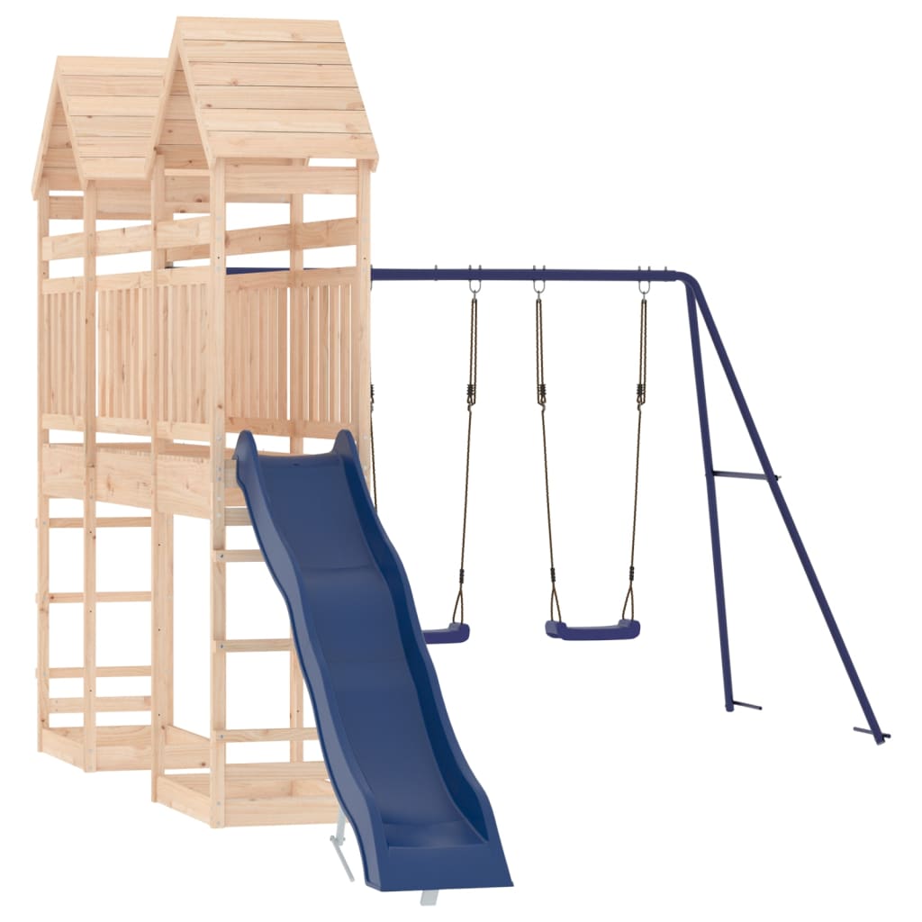 VidaXL Playhouse en bois de pin massif