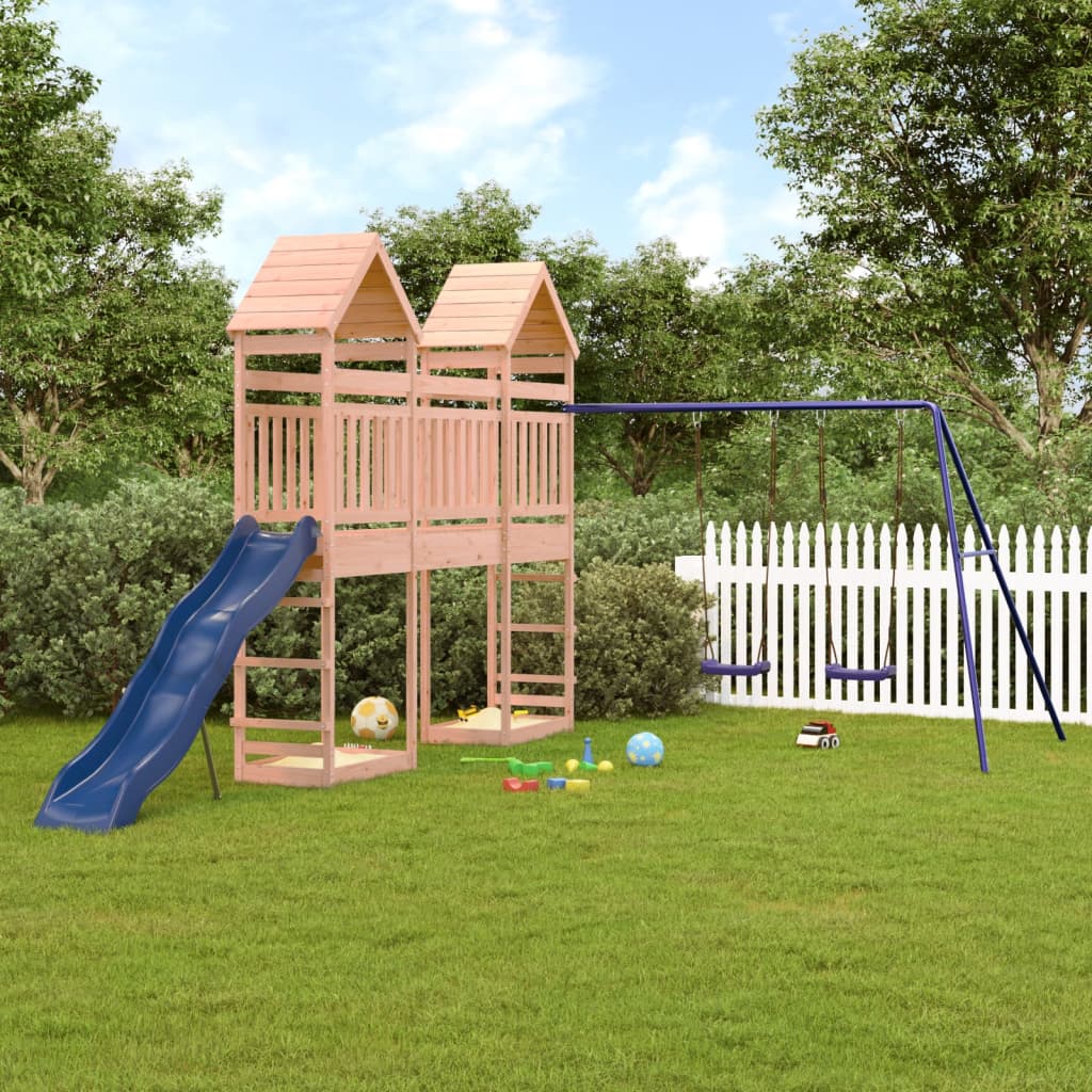 VidaXL Maisonnette en bois de Douglas massif