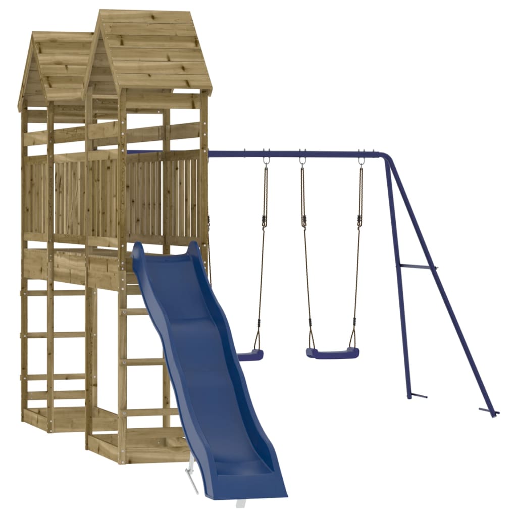 VidaXL Playhouse bois de pin imprégné
