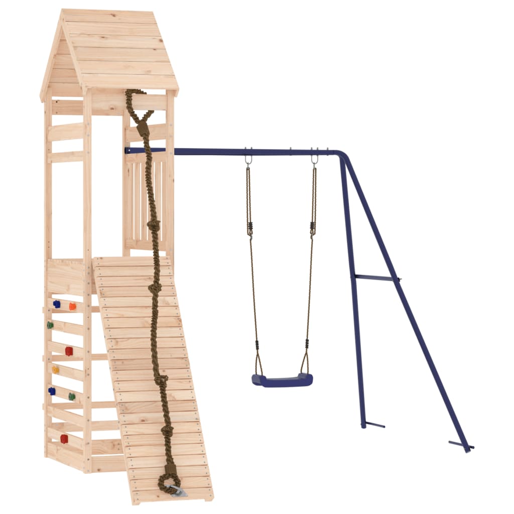 VidaXL Playhouse en bois de pin massif