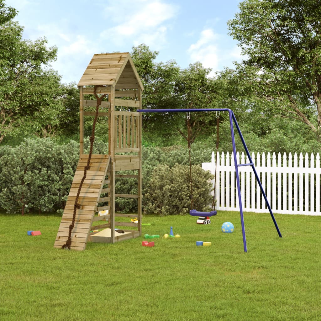 VidaXL Playhouse bois de pin imprégné