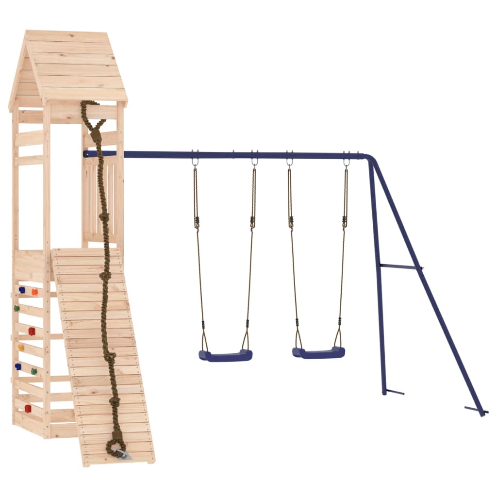 VidaXL Playhouse en bois de pin massif