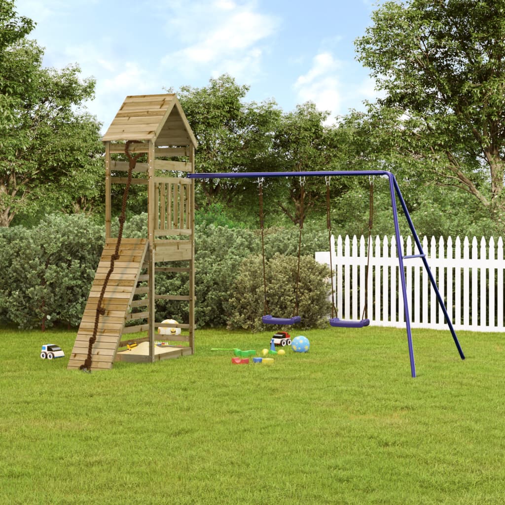 VidaXL Playhouse bois de pin imprégné
