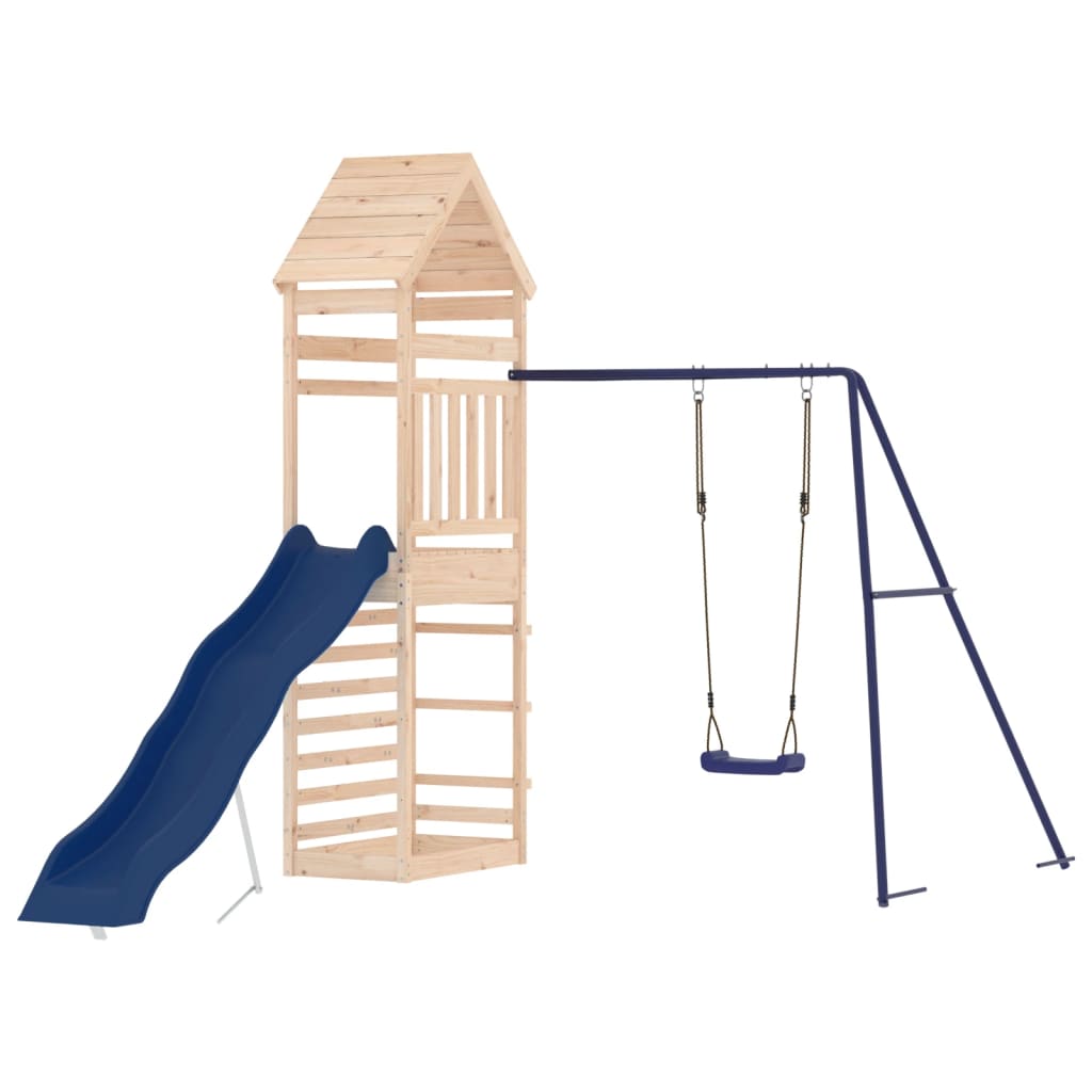 VidaXL Playhouse en bois de pin massif