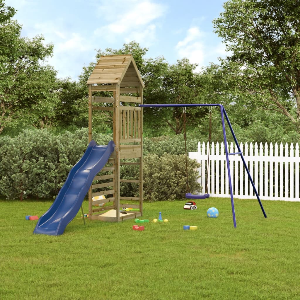 VidaXL Playhouse bois de pin imprégné