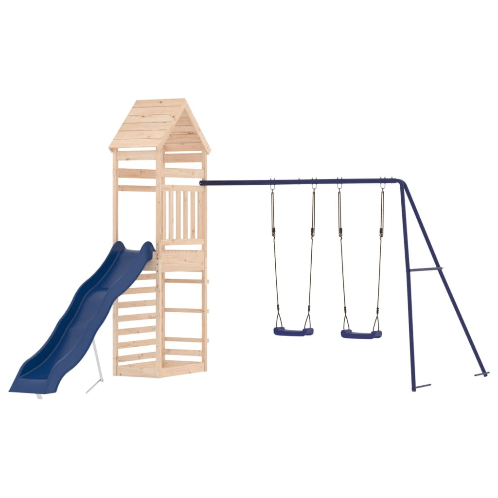 VidaXL Playhouse en bois de pin massif