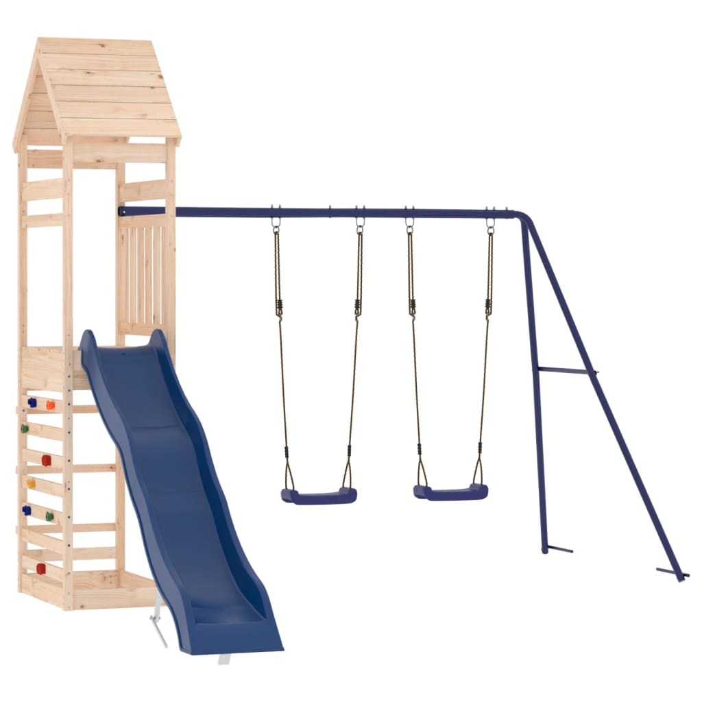 VidaXL Playhouse en bois de pin massif