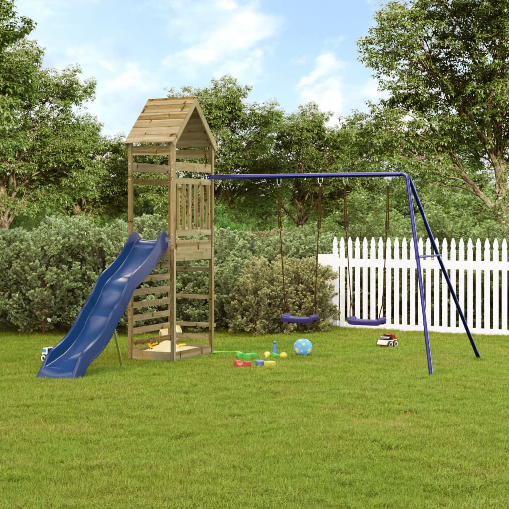VidaXL Playhouse bois de pin imprégné