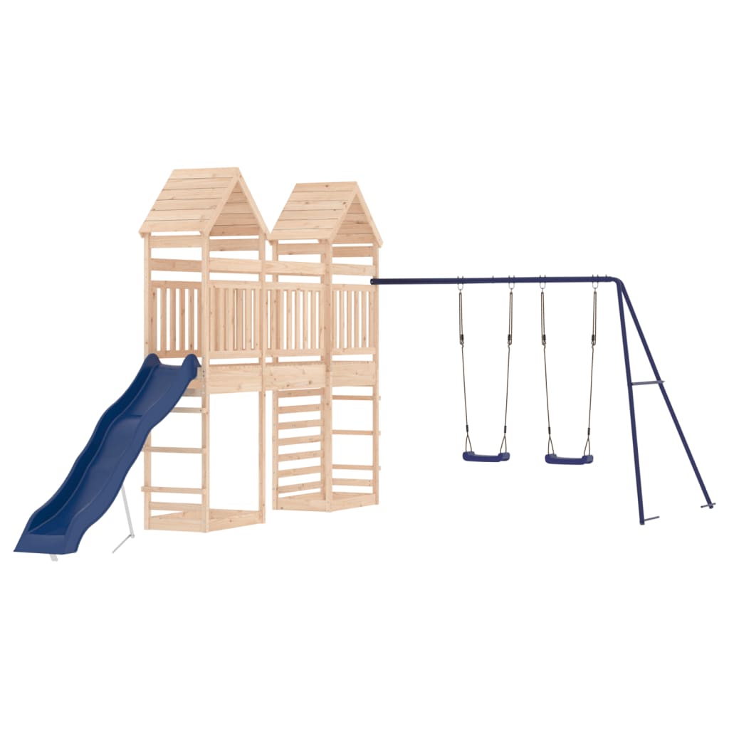 VidaXL Playhouse en bois de pin massif
