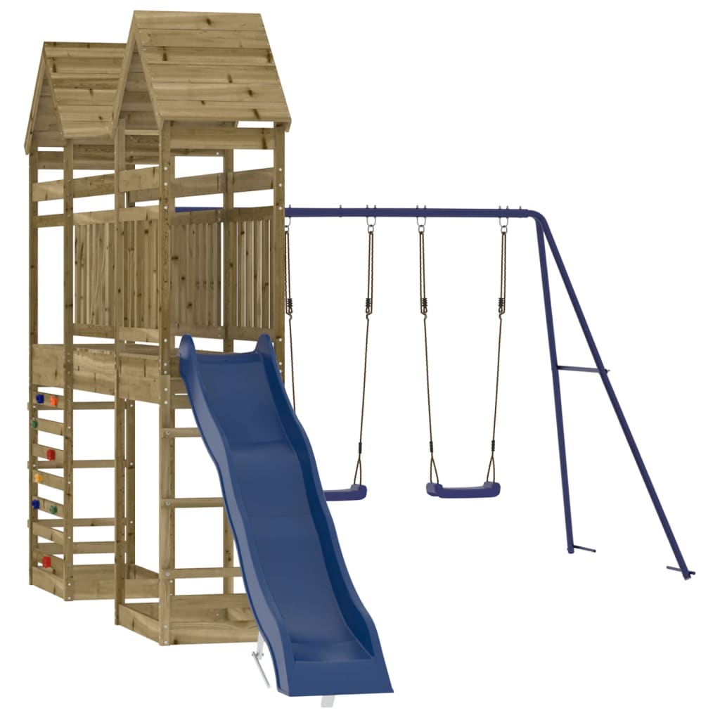 VidaXL Playhouse bois de pin imprégné
