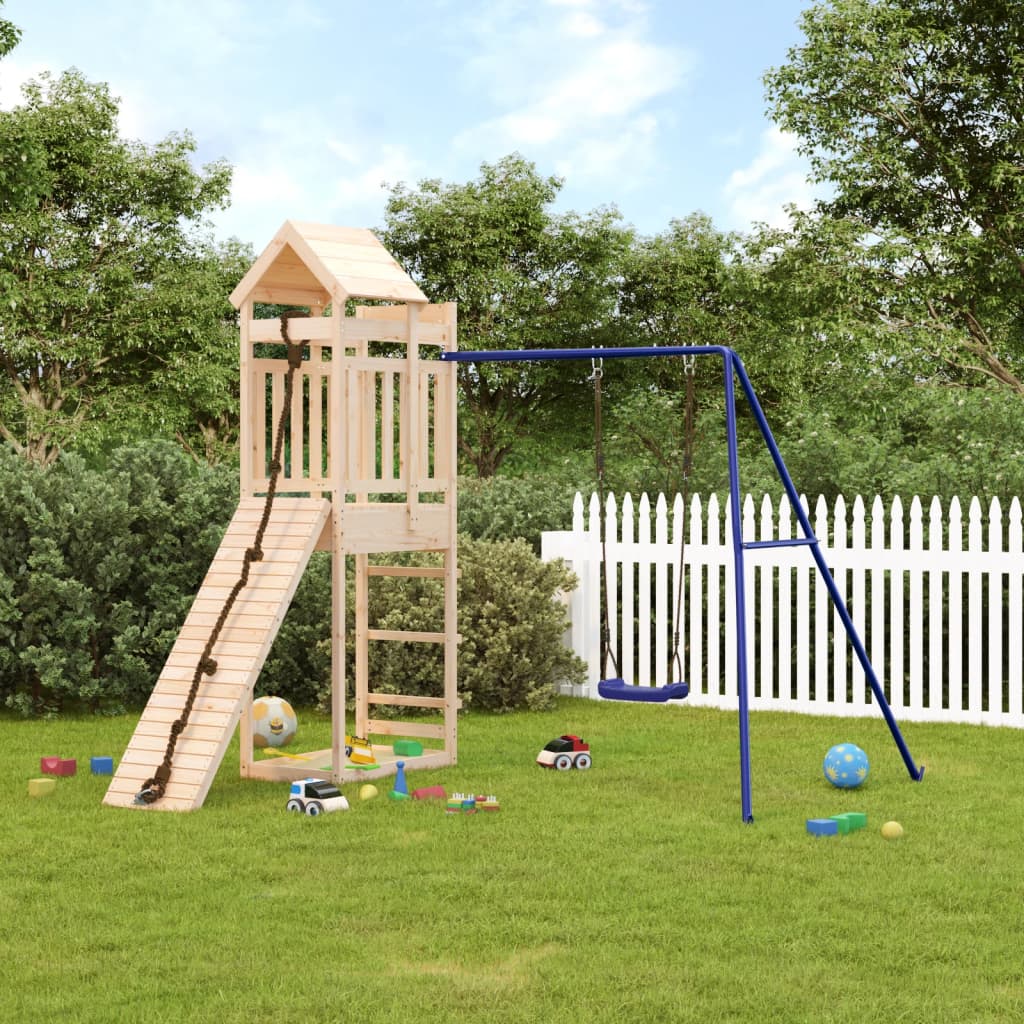 VidaXL Playhouse en bois de pin massif