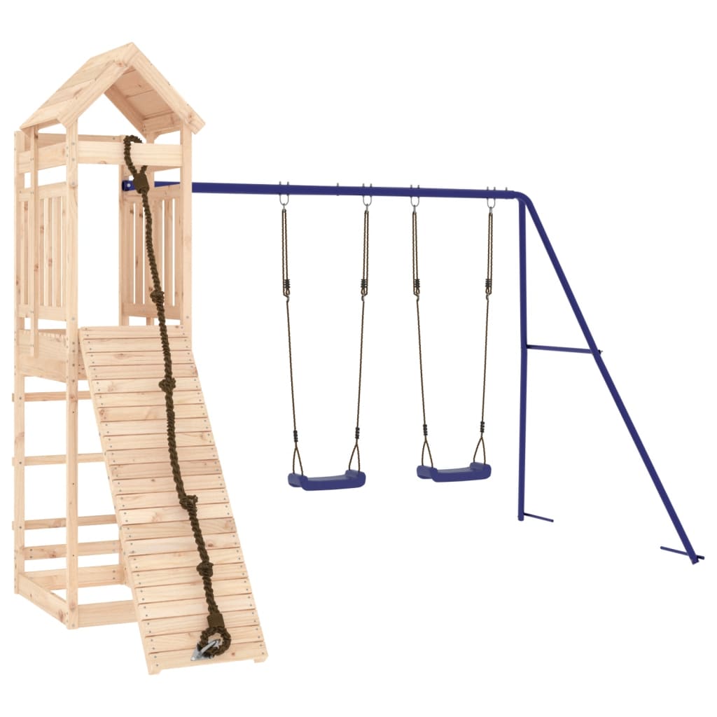 VidaXL Playhouse en bois de pin massif