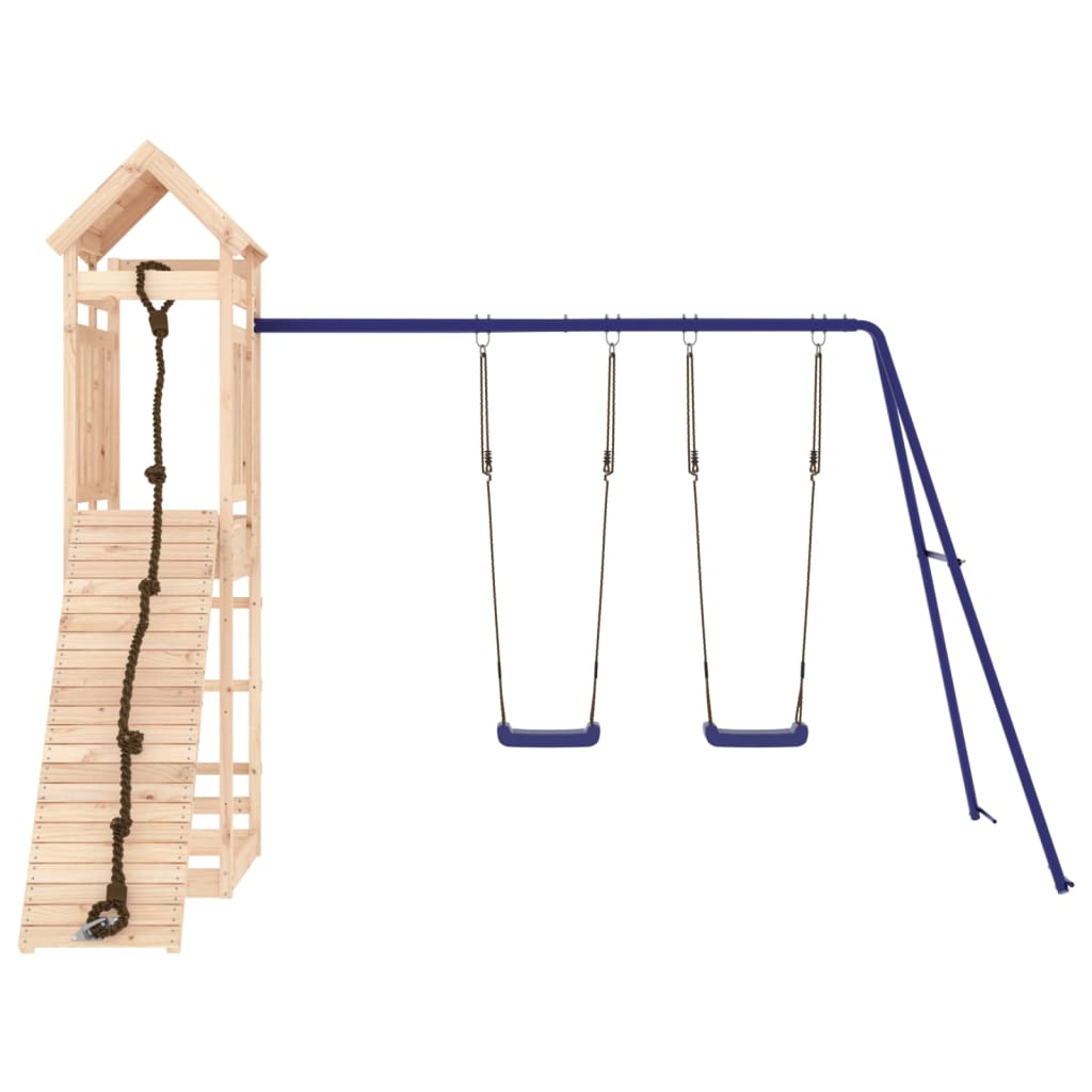 VidaXL Playhouse en bois de pin massif