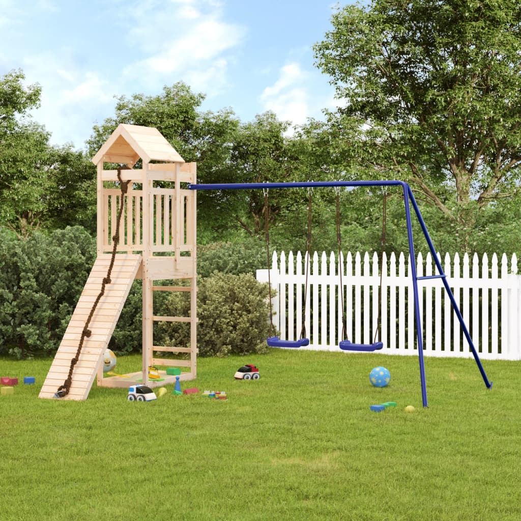 VidaXL Playhouse en bois de pin massif