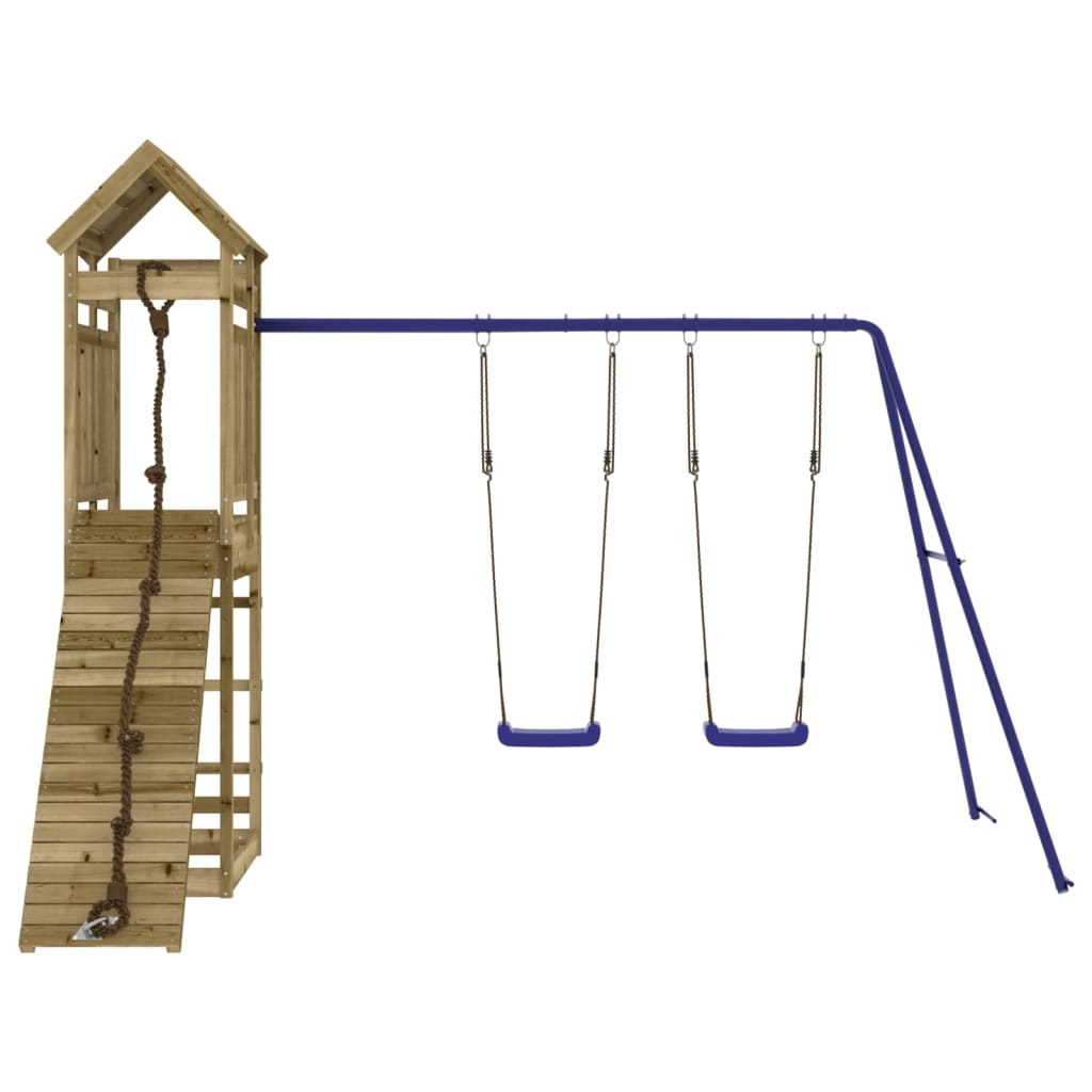VidaXL Playhouse bois de pin imprégné