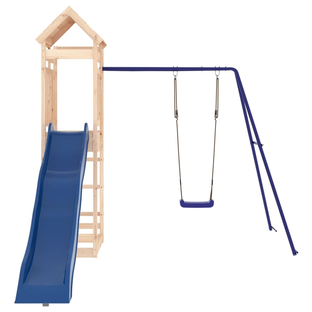 VidaXL Playhouse en bois de pin massif