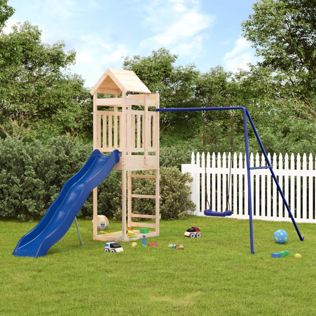 VidaXL Playhouse en bois de pin massif