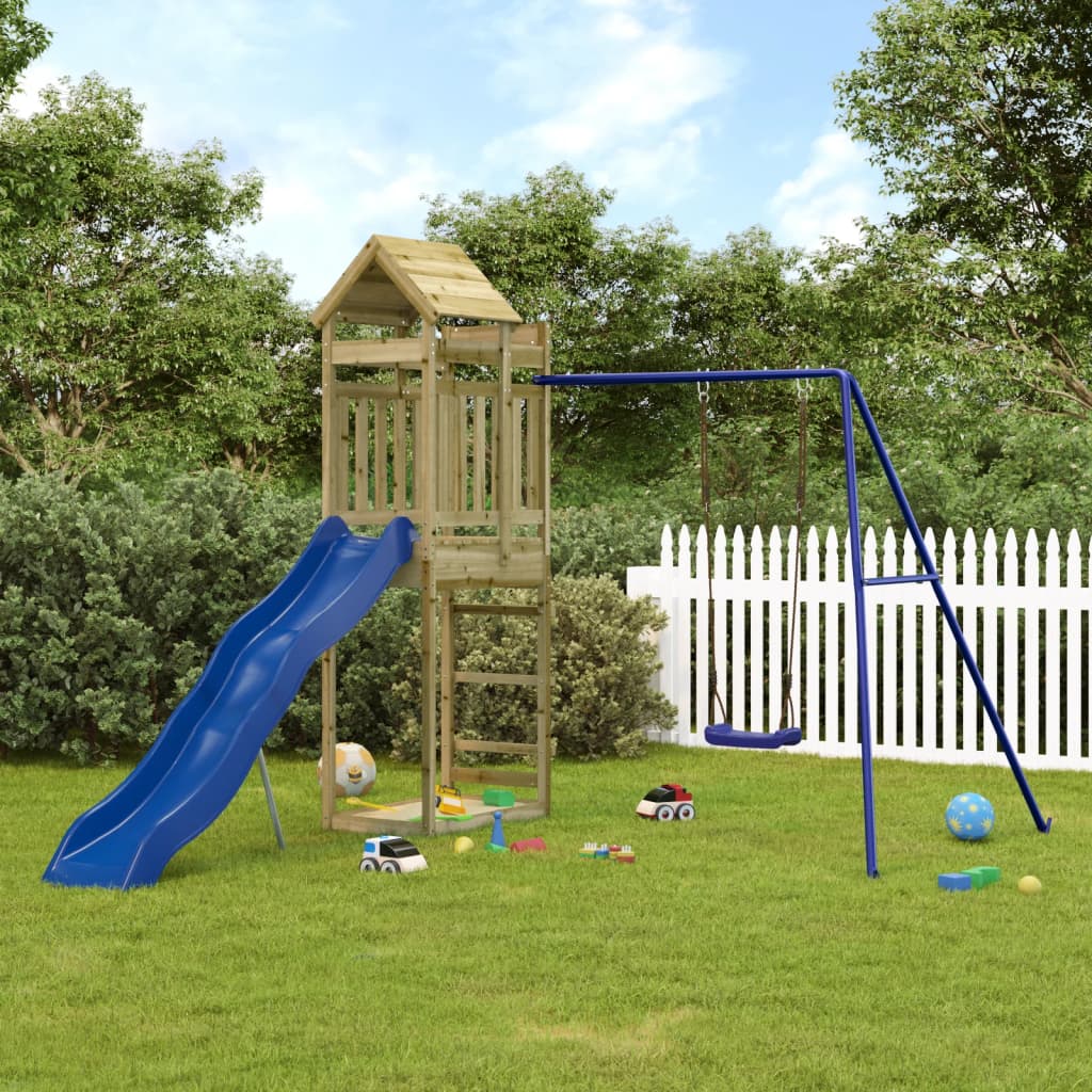 VidaXL Playhouse bois de pin imprégné