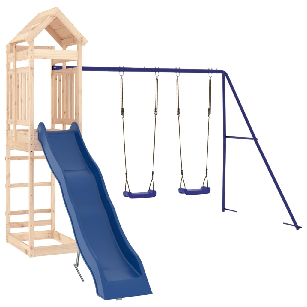 VidaXL Playhouse en bois de pin massif