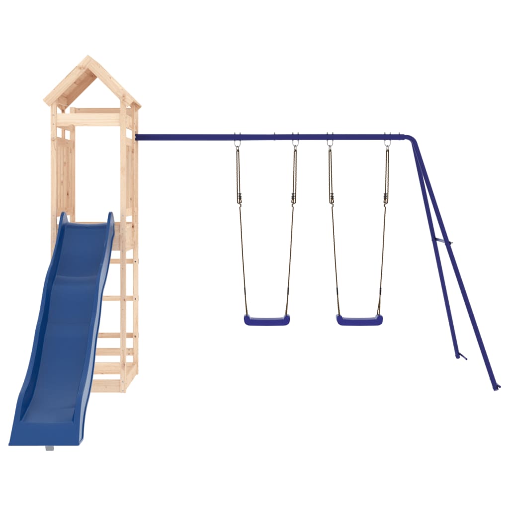 VidaXL Playhouse en bois de pin massif