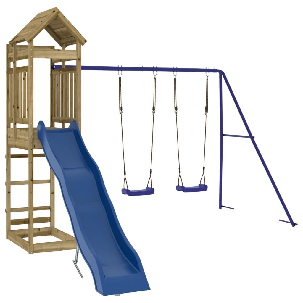 VidaXL Playhouse bois de pin imprégné