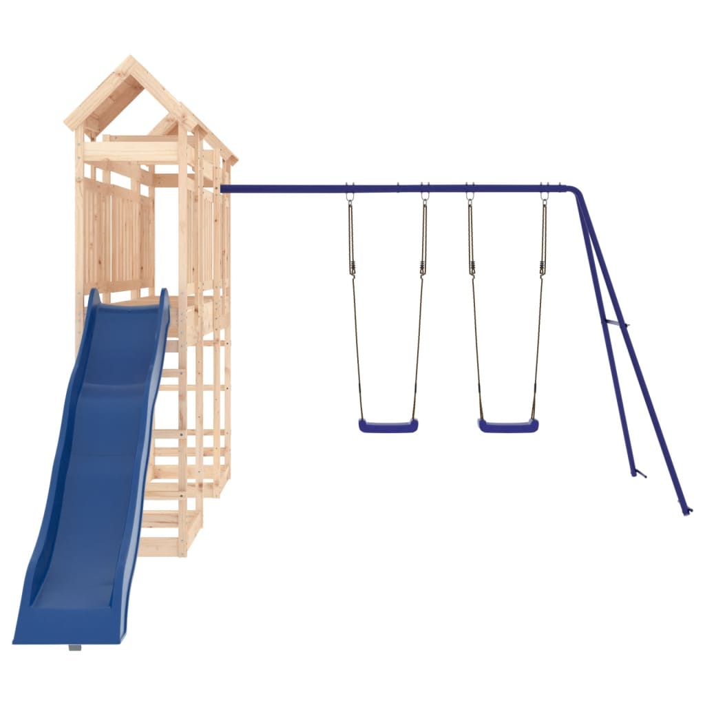VidaXL Playhouse en bois de pin massif
