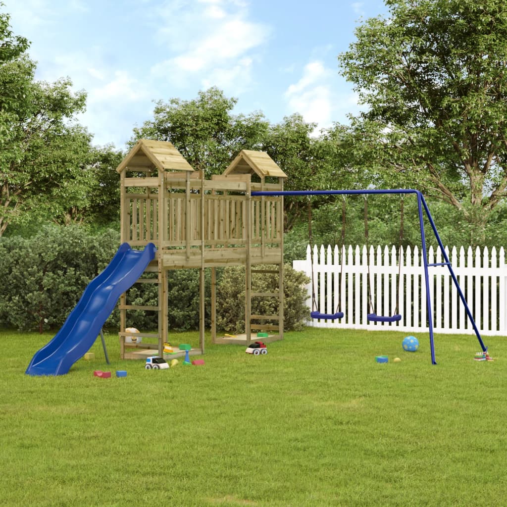 VidaXL Playhouse bois de pin imprégné