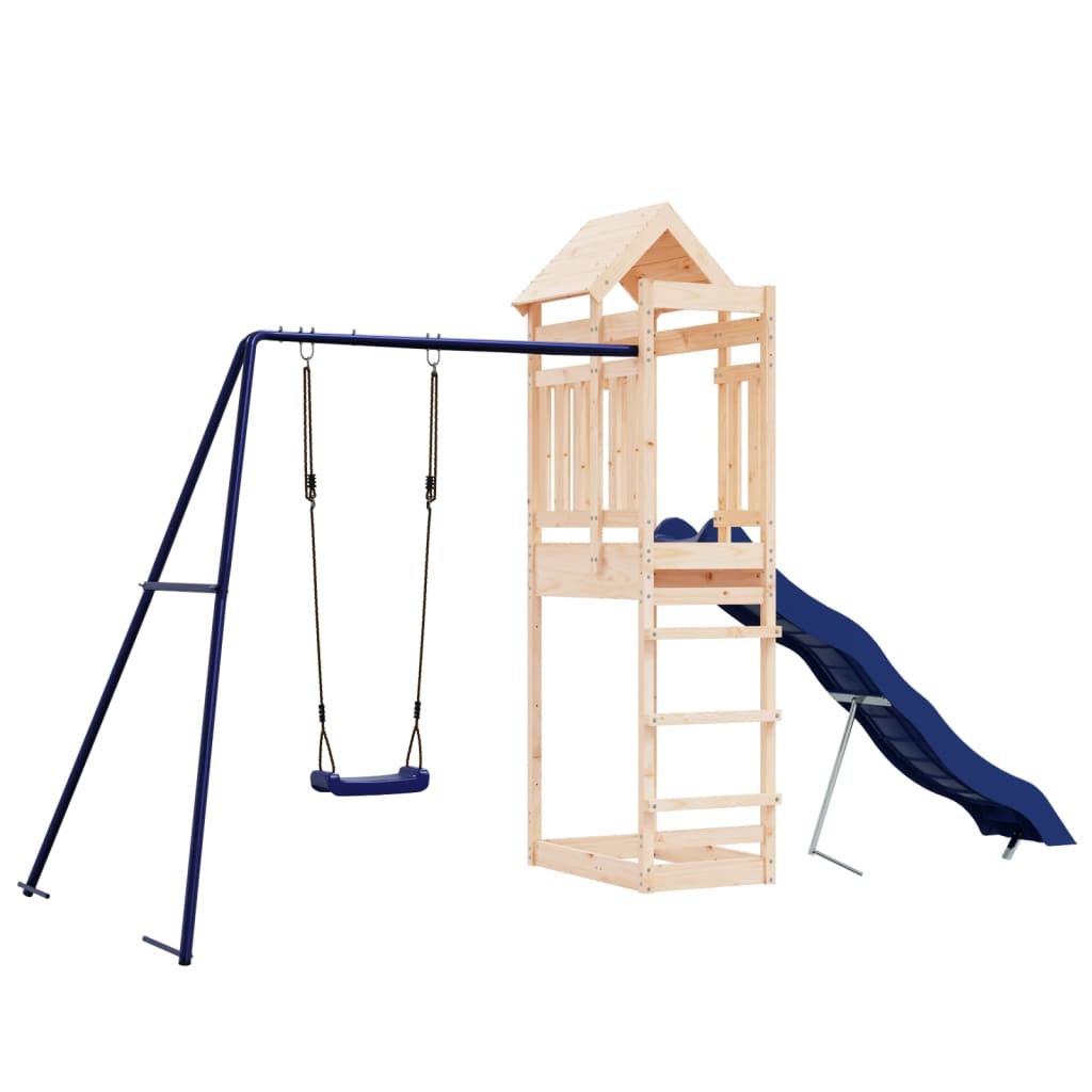 VidaXL Playhouse en bois de pin massif