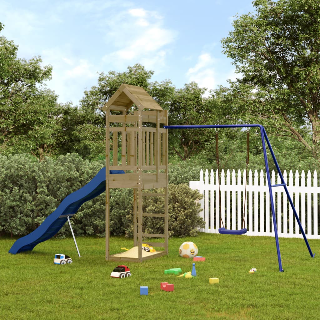 VidaXL Playhouse bois de pin imprégné