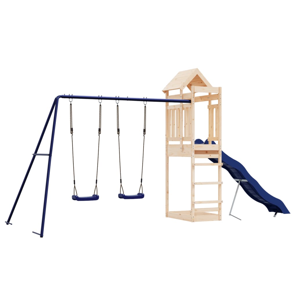 VidaXL Playhouse en bois de pin massif