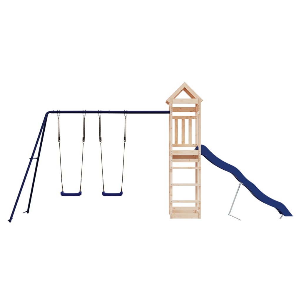 VidaXL Playhouse en bois de pin massif