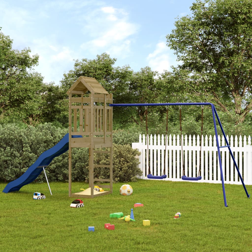 VidaXL Playhouse bois de pin imprégné