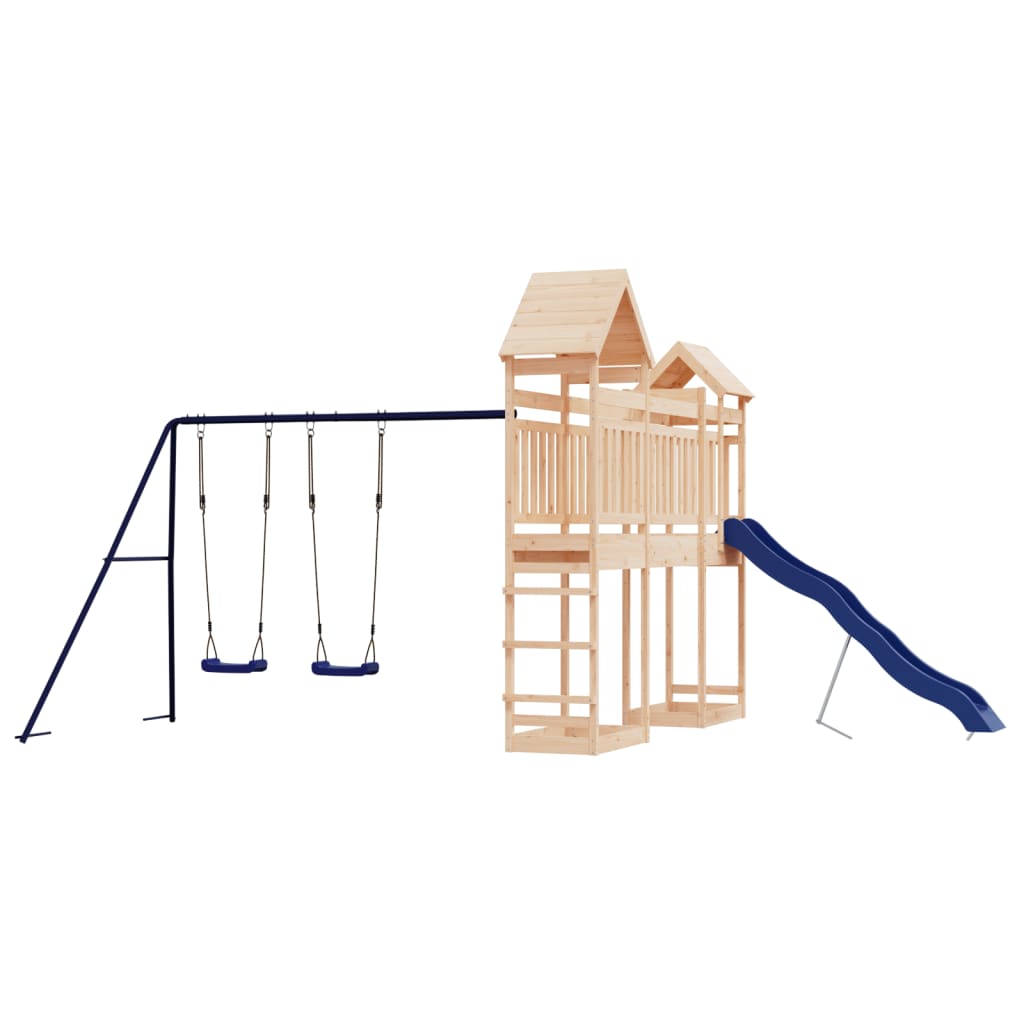 VidaXL Playhouse en bois de pin massif