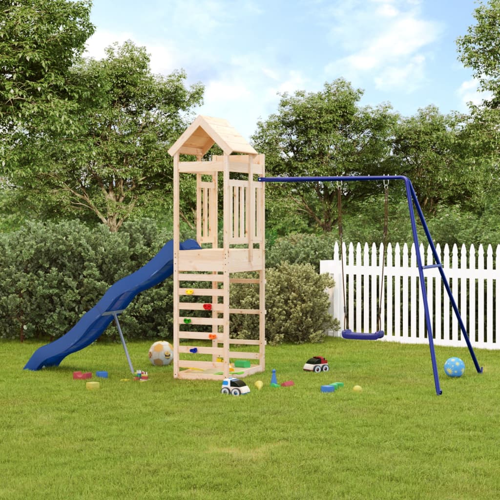 VidaXL Playhouse en bois de pin massif